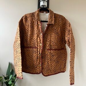 NWOT Marine Layer cheetah print coat